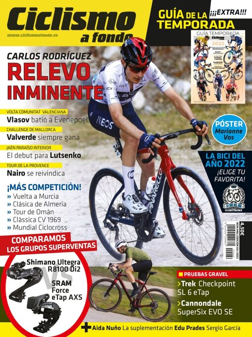 Detalles del título Ciclismo a Fondo de Motorpress Iberica - Disponible